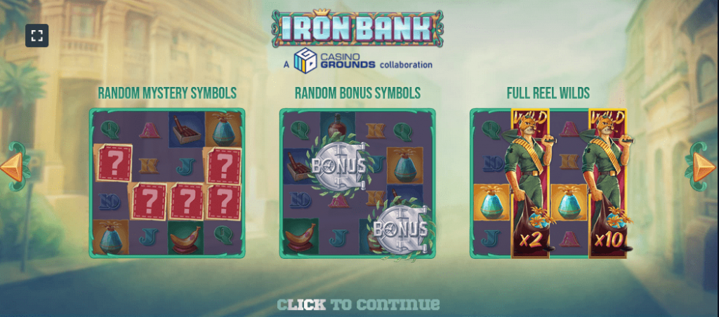 Игровой слот Iron Bank